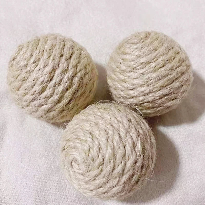 Bola de Sisal Sonora Pequena -4,5 cm- 5 Unidades