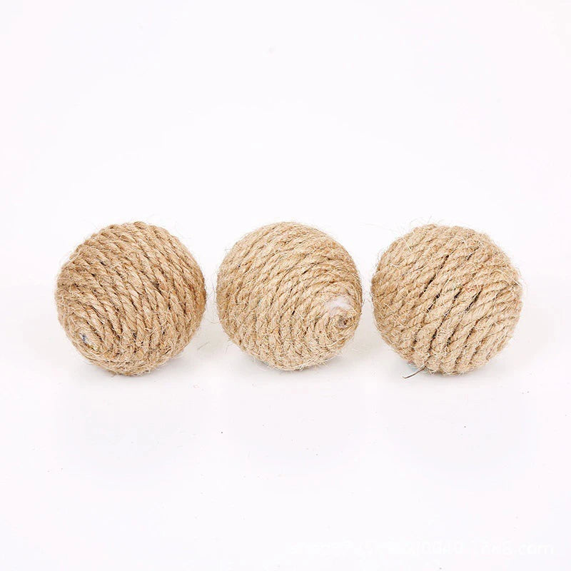 Bola de Sisal Sonora Pequena -4,5 cm- 5 Unidades