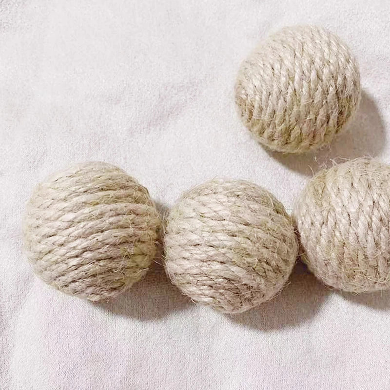 Bola de Sisal Sonora Pequena -4,5 cm- 5 Unidades