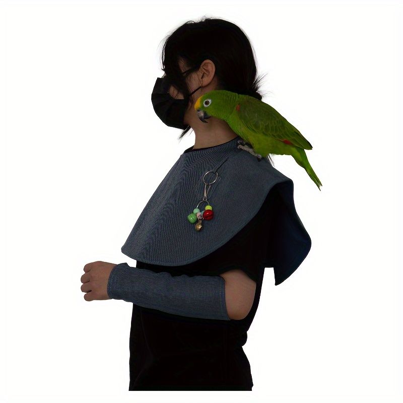 Protetor de Ombro para Papagaios e Aves